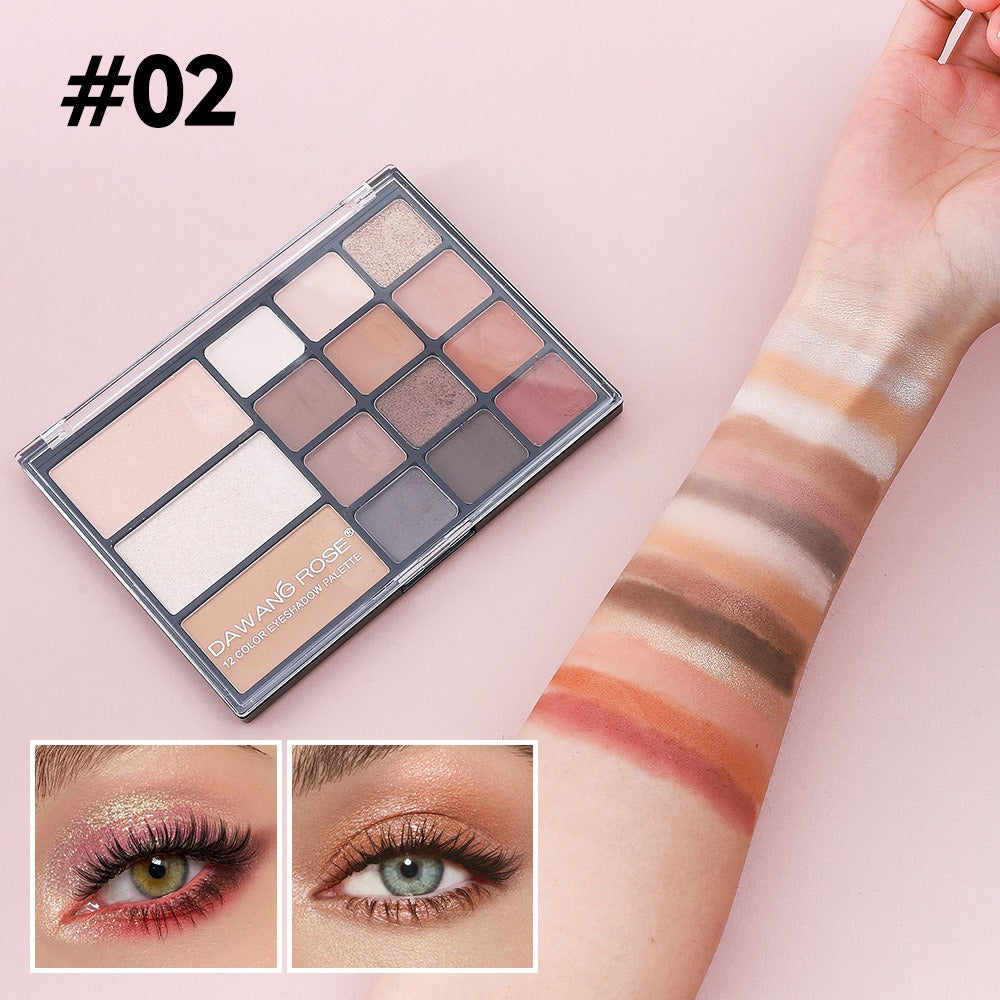 Heng permanent eyeshadow palette cosmetraluxe
