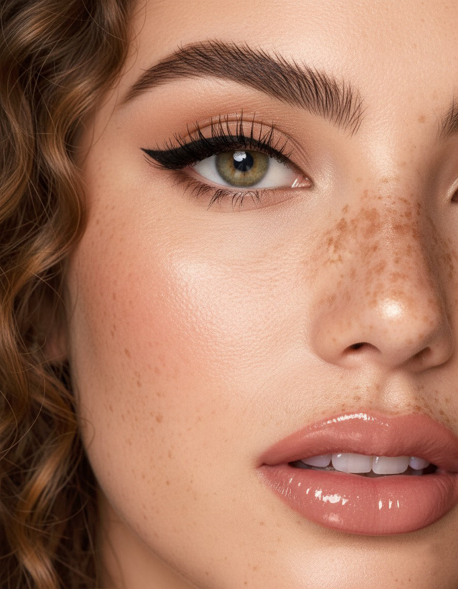 Delicate eyeliner cosmetraluxe