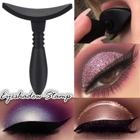 1pcs Lazy Silicon Eye Shadow Stamp Eyeshadow Stamp Glittering Lazy Applicator Silicon Eyeshadow Seal Makeup Tools cosmeticarena