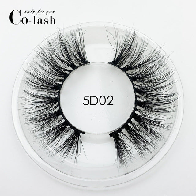 Colash Custom box Mink Eyelashes Thick Natural Long False Eyelashes High Volume Mink Lashes Soft Dramatic Eye lashes New Makeup cosmeticarena