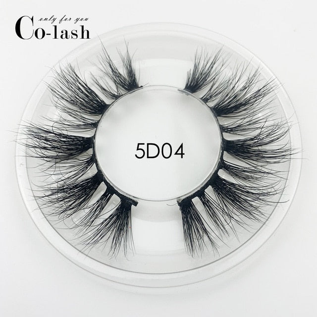 Colash Custom box Mink Eyelashes Thick Natural Long False Eyelashes High Volume Mink Lashes Soft Dramatic Eye lashes New Makeup cosmeticarena