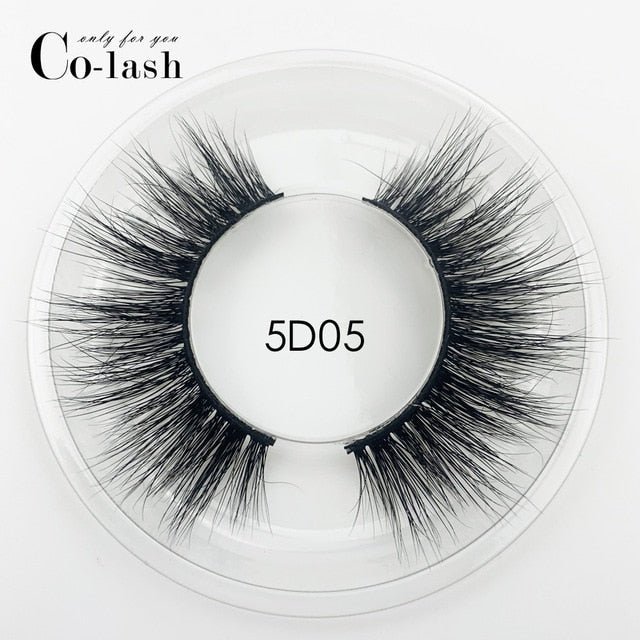 Colash Custom box Mink Eyelashes Thick Natural Long False Eyelashes High Volume Mink Lashes Soft Dramatic Eye lashes New Makeup cosmeticarena