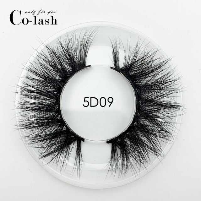 Colash Custom box Mink Eyelashes Thick Natural Long False Eyelashes High Volume Mink Lashes Soft Dramatic Eye lashes New Makeup cosmeticarena