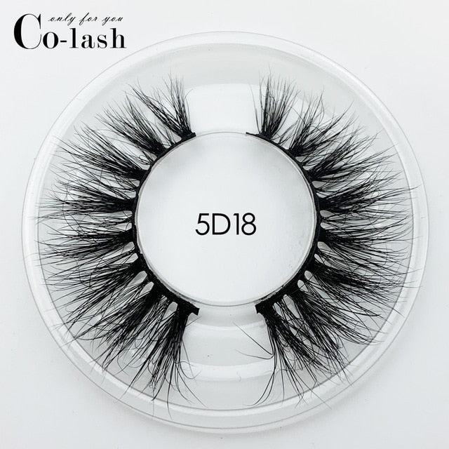 Colash Custom box Mink Eyelashes Thick Natural Long False Eyelashes High Volume Mink Lashes Soft Dramatic Eye lashes New Makeup cosmeticarena