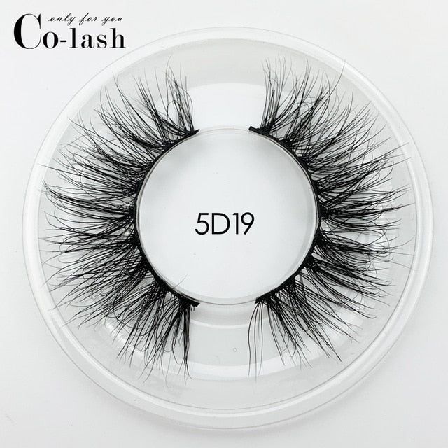 Colash Custom box Mink Eyelashes Thick Natural Long False Eyelashes High Volume Mink Lashes Soft Dramatic Eye lashes New Makeup cosmeticarena