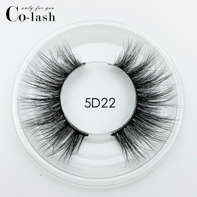 Colash Custom box Mink Eyelashes Thick Natural Long False Eyelashes High Volume Mink Lashes Soft Dramatic Eye lashes New Makeup cosmeticarena