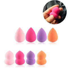 4pcs or 8pcs High Quality Multi Shape Sponge Puff Makeup Women Professional Blush Foundation Sponges Makeup Recommend Praise Hot cosmeticarena