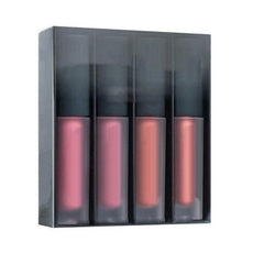 POP ITEM! 4Pcs Women Moisturizer Matte Liquid Lip Glosses Lipsticks Set Cosmetic Makeup cosmeticarena