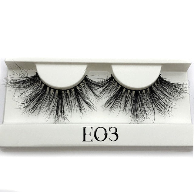 Mikiwi 25mm False Eyelashes Wholesale Thick Strip 25mm 3D Mink Lashes Custom Packaging Label Makeup Dramatic Long Mink Lashes cosmeticarena