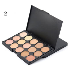 Concealer Palette Makeup 15 Colors Cream Base Palettes Matte Contouring Foundation Face Facial Cosmetic Set Contour Cosmetic cosmeticarena
