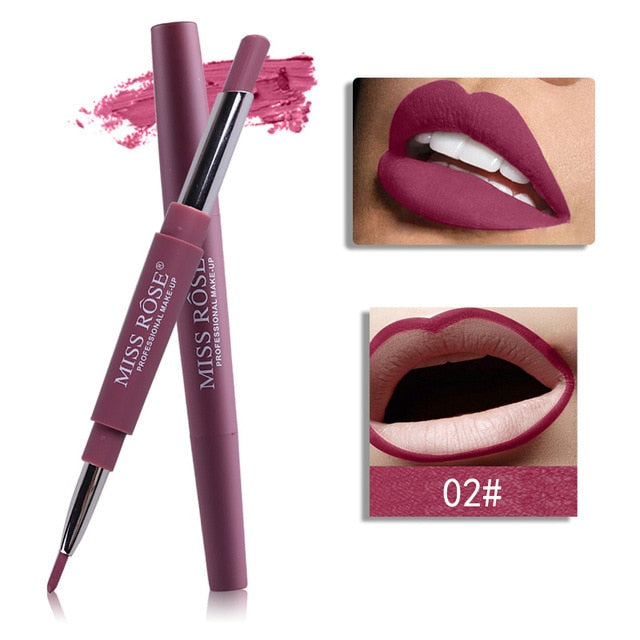 20 color lip makeup lipstick lip liner waterproof long-lasting red lip pencil lipstick nude makeup ladies cosmetics cosmeticarena