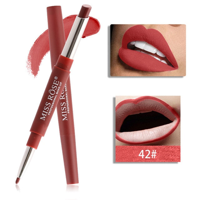 20 color lip makeup lipstick lip liner waterproof long-lasting red lip pencil lipstick nude makeup ladies cosmetics cosmeticarena