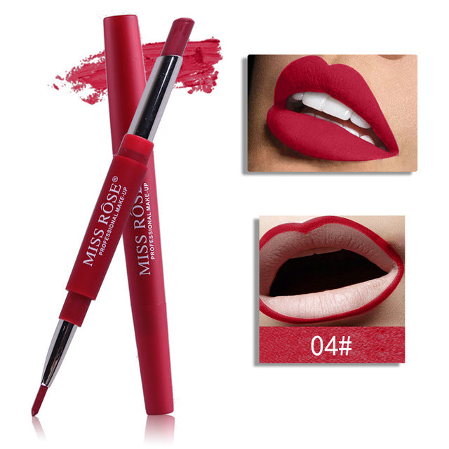 20 color lip makeup lipstick lip liner waterproof long-lasting red lip pencil lipstick nude makeup ladies cosmetics cosmeticarena
