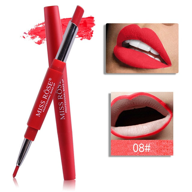 20 color lip makeup lipstick lip liner waterproof long-lasting red lip pencil lipstick nude makeup ladies cosmetics cosmeticarena