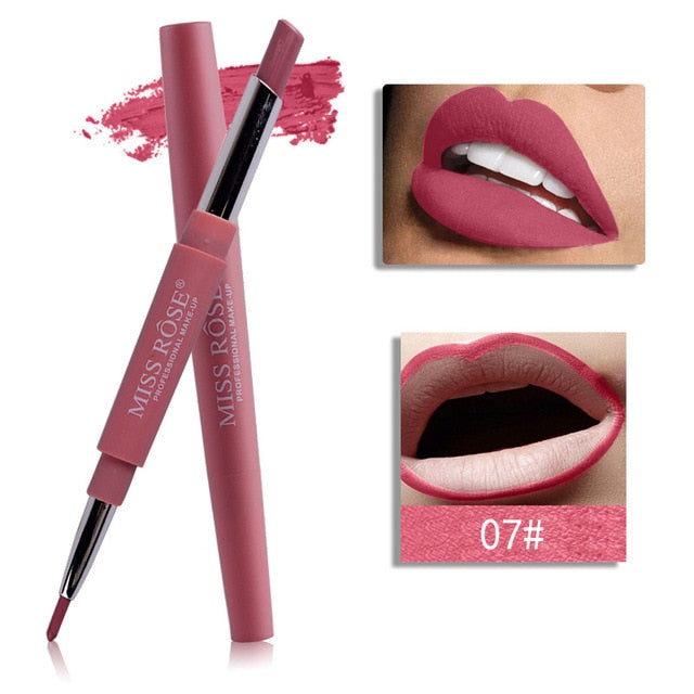 20 color lip makeup lipstick lip liner waterproof long-lasting red lip pencil lipstick nude makeup ladies cosmetics cosmeticarena