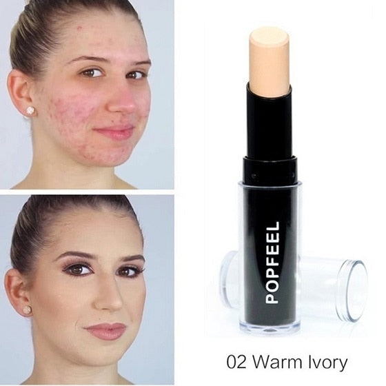 Makeup Base Eye Concealer Cream Stick Makeup Brighten Shadow Waterproof Cover Dark Circle Comestic Long-Lasting Natural 4 Color cosmeticarena