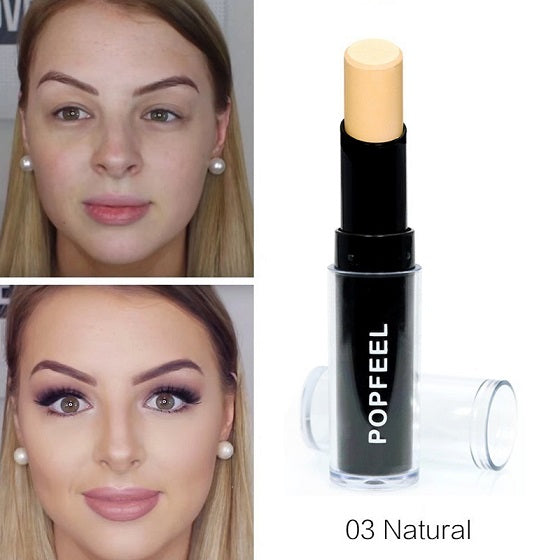 Makeup Base Eye Concealer Cream Stick Makeup Brighten Shadow Waterproof Cover Dark Circle Comestic Long-Lasting Natural 4 Color cosmeticarena