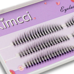 Kimcci C/D/DD Curl Mix Length 3D Mink Eyelash Extension Natural Russian Volume False Eyelashes Makeup Faux Fake Lashes Cilias cosmeticarena