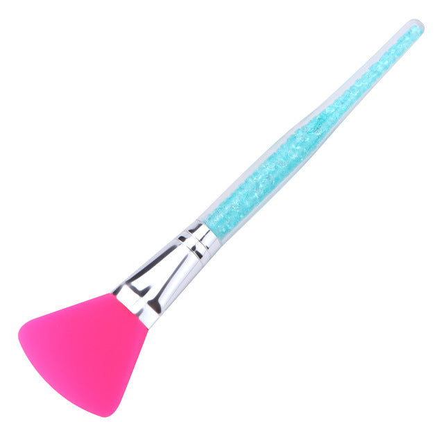 ELECOOL 2/1PCS Professional Silicone Face Mask Stirring Brush Soft Mask Mud Mixing Brush Makeup Tools for Women Face Skin Care cosmeticarena