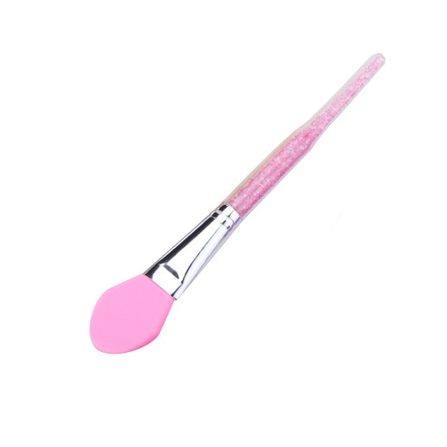 ELECOOL 2/1PCS Professional Silicone Face Mask Stirring Brush Soft Mask Mud Mixing Brush Makeup Tools for Women Face Skin Care cosmeticarena