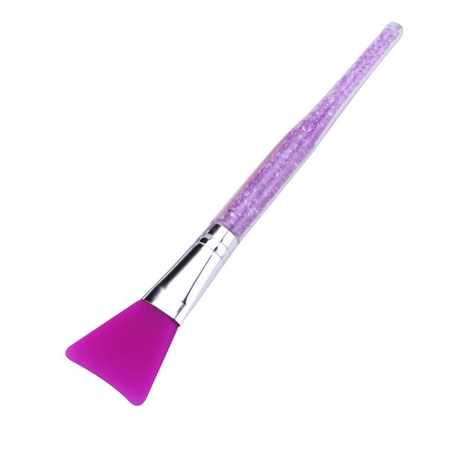 ELECOOL 2/1PCS Professional Silicone Face Mask Stirring Brush Soft Mask Mud Mixing Brush Makeup Tools for Women Face Skin Care cosmeticarena