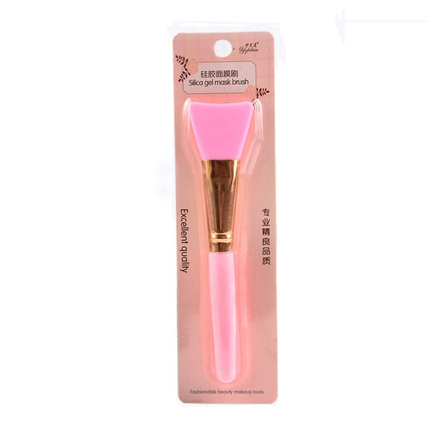ELECOOL 2/1PCS Professional Silicone Face Mask Stirring Brush Soft Mask Mud Mixing Brush Makeup Tools for Women Face Skin Care cosmeticarena