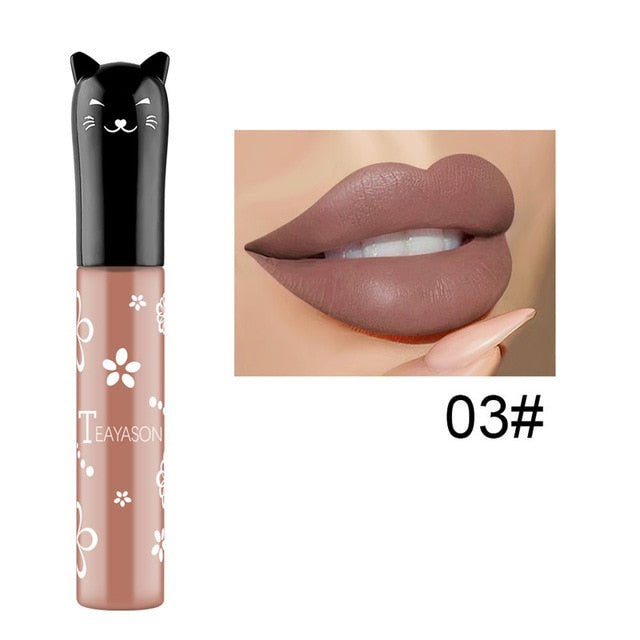 Liquid Lipstick Matte Long Lasting Korean Nude Lipstick cosmeticarena