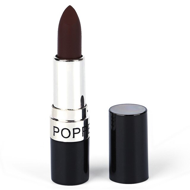 POPFEEL 20 Color Long-lasting Matte Lipstick Non-Stick Cup Waterproof/Water-Resistant Lip Makeup Easy to Wear Nude Lip Stick 19g cosmeticarena