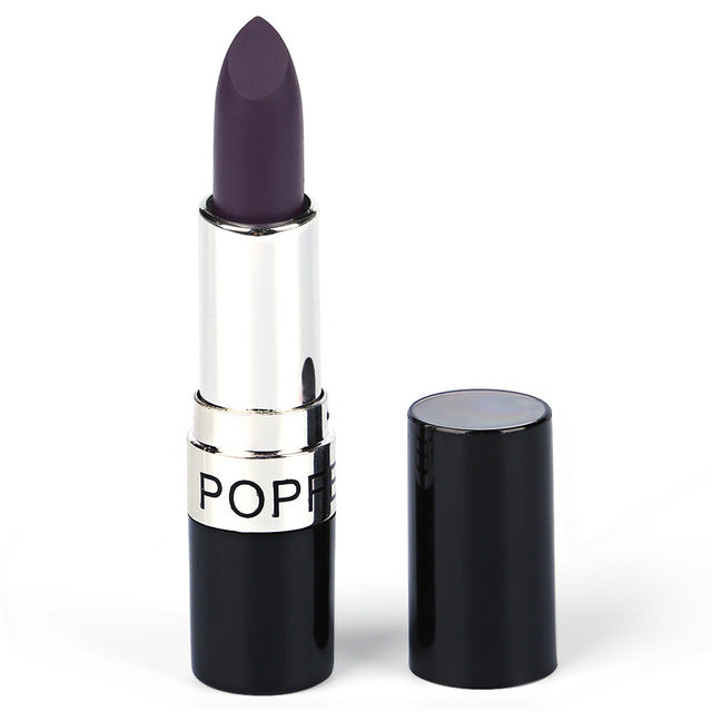 POPFEEL 20 Color Long-lasting Matte Lipstick Non-Stick Cup Waterproof/Water-Resistant Lip Makeup Easy to Wear Nude Lip Stick 19g cosmeticarena