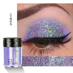 New Glitter Eye Shadow Professional Makeup Monochrome Shining Eyeshadow Universal Party Cosmetic Palete Paleta De Sombra TSLM2 cosmeticarena