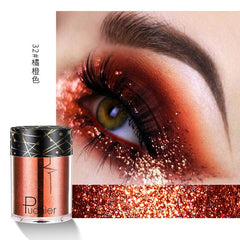 New Glitter Eye Shadow Professional Makeup Monochrome Shining Eyeshadow Universal Party Cosmetic Palete Paleta De Sombra TSLM2 cosmeticarena