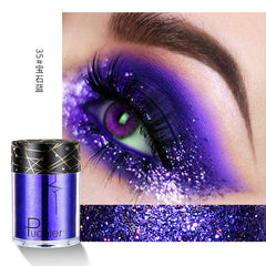 New Glitter Eye Shadow Professional Makeup Monochrome Shining Eyeshadow Universal Party Cosmetic Palete Paleta De Sombra TSLM2 cosmeticarena