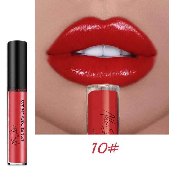 Nude Glitter Shimmer Liquid Lipstick Cosmetics Lips Gloss Long Lasting Waterproof Colorful Lipgloss Makeup Pigment Sexy Women cosmeticarena