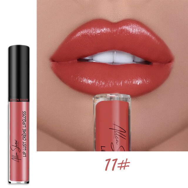 Nude Glitter Shimmer Liquid Lipstick Cosmetics Lips Gloss Long Lasting Waterproof Colorful Lipgloss Makeup Pigment Sexy Women cosmeticarena