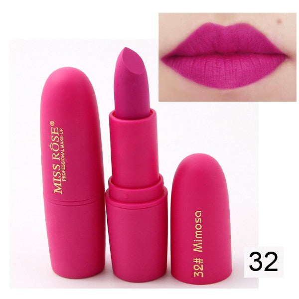 Makeup Lipstick Professional Matte Lipsticks Waterproof Long Lasting Gloss Lips Sexy Makeup Matte Lipsticks Beauty Makeup Tools cosmeticarena