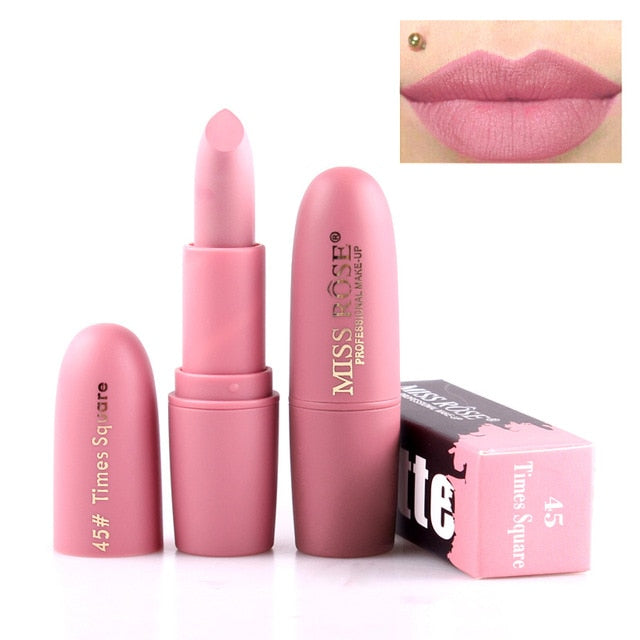 Makeup Lipstick Professional Matte Lipsticks Waterproof Long Lasting Gloss Lips Sexy Makeup Matte Lipsticks Beauty Makeup Tools cosmeticarena
