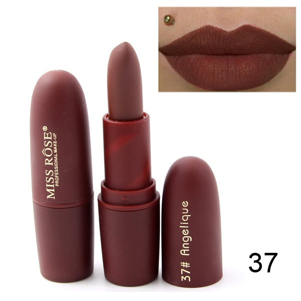Makeup Lipstick Professional Matte Lipsticks Waterproof Long Lasting Gloss Lips Sexy Makeup Matte Lipsticks Beauty Makeup Tools cosmeticarena