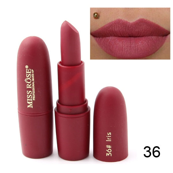 Makeup Lipstick Professional Matte Lipsticks Waterproof Long Lasting Gloss Lips Sexy Makeup Matte Lipsticks Beauty Makeup Tools cosmeticarena