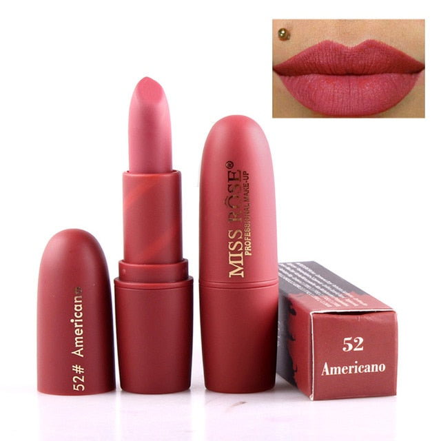 Makeup Lipstick Professional Matte Lipsticks Waterproof Long Lasting Gloss Lips Sexy Makeup Matte Lipsticks Beauty Makeup Tools cosmeticarena