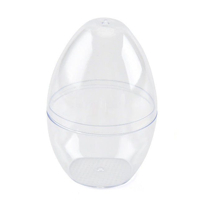 1pc Stand Storage Box Cosmetic Egg Puff Case holder Accessorie  Egg Shaped Transparent Empty Makeup Sponge Shaper Puff Holder cosmeticarena