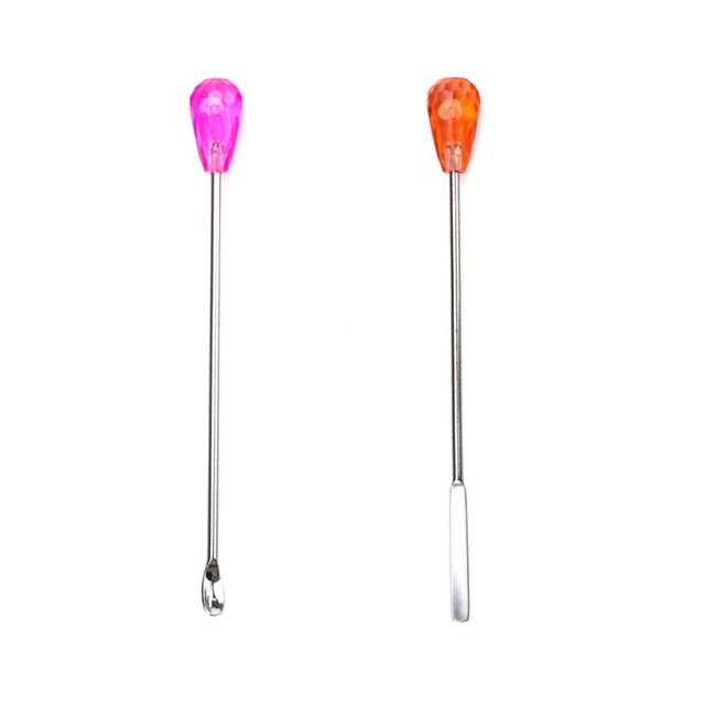 Pink Permanent Makeup Eyebrow Tattoo Microblading Ink Mixer Pigment Mixing Stirring Rods Sticks Body Art Accessories cosmeticarena