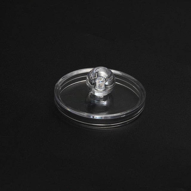 Transparent Acrylic Round Container Makeup Pad Organizer Box Protable Cosmetics Cotton Swab Storage Case Makeup Tool Accessories cosmeticarena