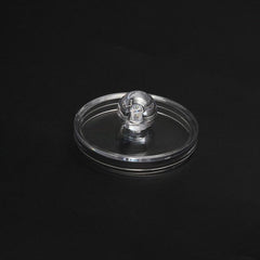 Transparent Acrylic Round Container Makeup Pad Organizer Box Protable Cosmetics Cotton Swab Storage Case Makeup Tool Accessories cosmeticarena