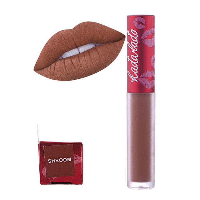 KADALADO Brand Make Up Waterproof Nude Lipstick Long Lasting Liquid Matte Lipstick Kit Lip Gloss Cosmetics Lipgloss Lip Makeup cosmeticarena