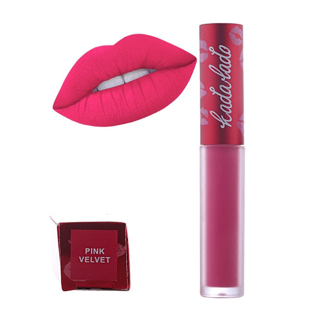 KADALADO Brand Make Up Waterproof Nude Lipstick Long Lasting Liquid Matte Lipstick Kit Lip Gloss Cosmetics Lipgloss Lip Makeup cosmeticarena