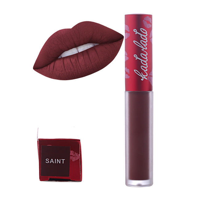 KADALADO Brand Make Up Waterproof Nude Lipstick Long Lasting Liquid Matte Lipstick Kit Lip Gloss Cosmetics Lipgloss Lip Makeup cosmeticarena