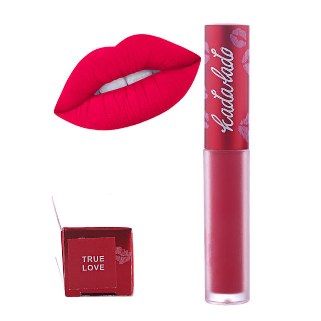 KADALADO Brand Make Up Waterproof Nude Lipstick Long Lasting Liquid Matte Lipstick Kit Lip Gloss Cosmetics Lipgloss Lip Makeup cosmeticarena