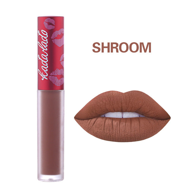 Brand Waterproof Long Lasting Nude Matte Liquid Lipstick Mate Lip Gloss Makeup Lime Kit Lipstick Pencil Cosmetics Set cosmeticarena