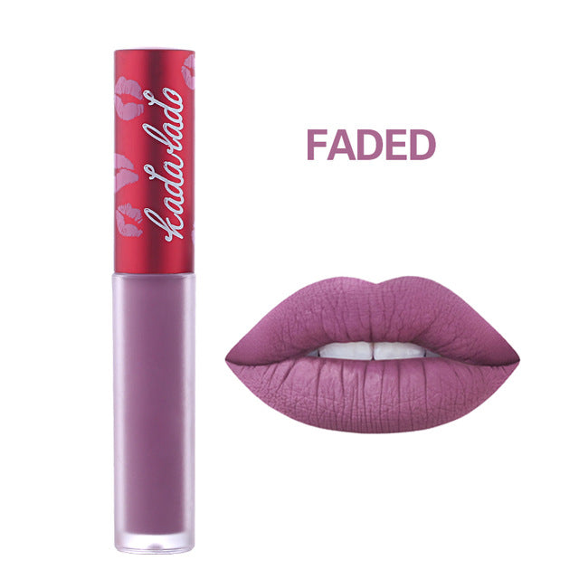 Brand Waterproof Long Lasting Nude Matte Liquid Lipstick Mate Lip Gloss Makeup Lime Kit Lipstick Pencil Cosmetics Set cosmeticarena