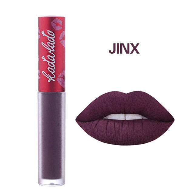 Brand Waterproof Long Lasting Nude Matte Liquid Lipstick Mate Lip Gloss Makeup Lime Kit Lipstick Pencil Cosmetics Set cosmeticarena